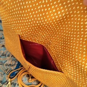 Hammitt RYAN Leather Clutch Crossbody Apricot Tan Snake Purse Brushed Gold